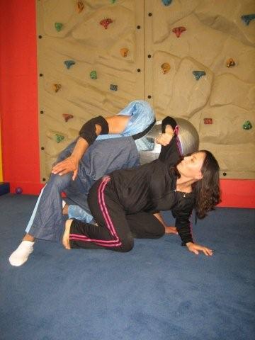 self-defense woman