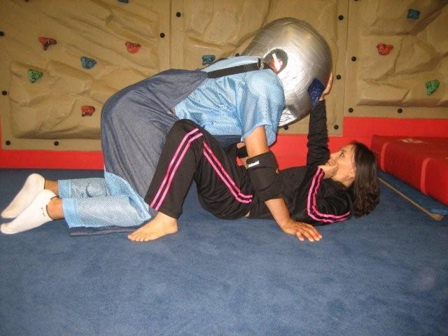 self-defense woman
