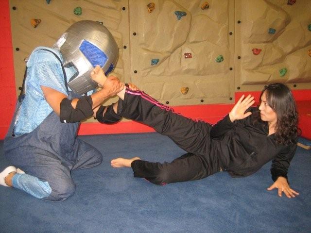 self-defense woman